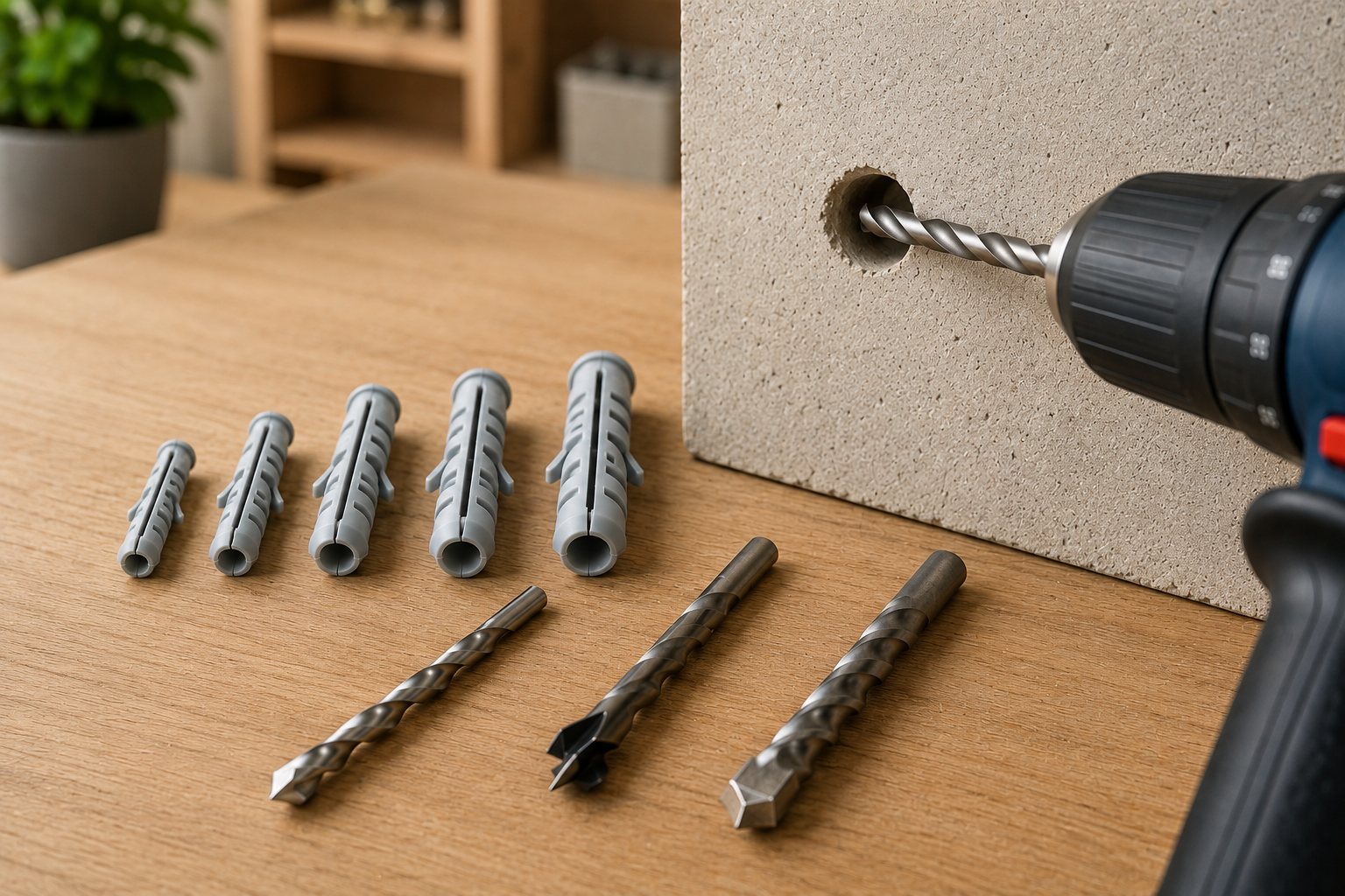 welke boor voor welke plug