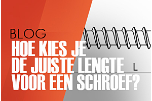 Hoe kies je de juiste lengte schroef?