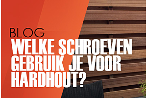 hardhout schroeven