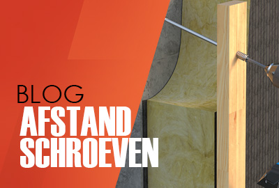 Afstandschroeven voor achter geventileerde gevels