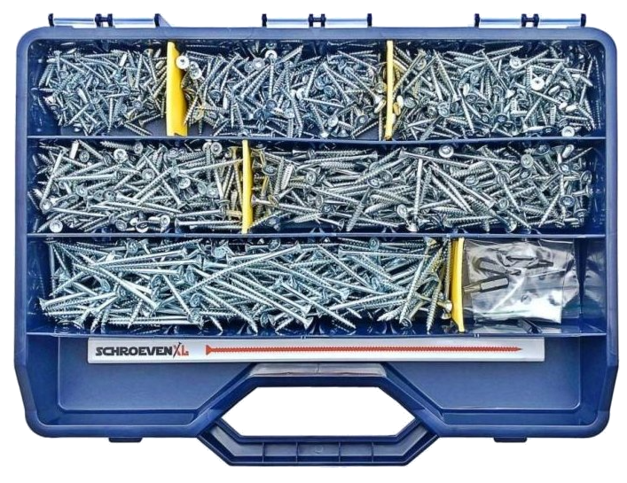Assortiment spaanplaatschroeven
