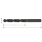 HSS-R metaalboor 9,5mm 1 stuk