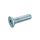 Metaalschroeven verzinkt DIN 7991 4x25 500 stuks