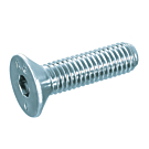 Metaalschroeven verzinkt DIN 7991 8x20 200 stuks Metaalschroeven verzinkt DIN 7991 8x20 200 stuks