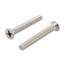 Metaalschroeven DIN 965 RVS A2 M4x35 - 500 stuks Metaalschroeven DIN 965 RVS A2 M4x35 - 500 stuks