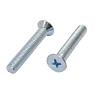Metaalschroeven verzinkt DIN 965H 4x40 200 stuks Metaalschroeven verzinkt DIN 965H 4x40 200 stuks