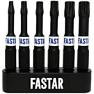 Fastar impact bitset torx 6 delig