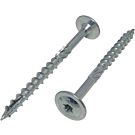 Tellerkopschroeven 8x500 torx verzinkt 50 stuks