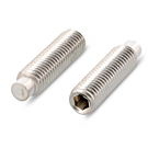 Stelschroef binnenzeskant en platte punt RVS A2 ISO 4026 2x2 500 stuks Stelschroef binnenzeskant en platte punt RVS A2 ISO 4026 2x2 500 stuks