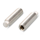 Stelschroef binnenzeskant en kratereind RVS A2 ISO 4029 8x16 200 stuks