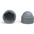 Moerkappen M10 SW17 grijs 180 stuks