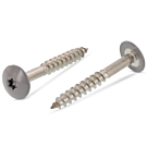 Schroeven voor Trespa® RVS A2 4,8x25 RAL 7037 stofgrijs 100 stuks Schroeven voor Trespa® RVS A2 4,8x25 RAL 7037 stofgrijs 100 stuks