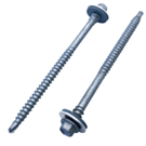 Sandwichpaneelschroeven 6,5x70 met ring 2c coating 100 stuks Sandwichpaneelschroeven 6,5x70 met ring 2c coating 100 stuks