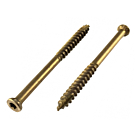 Reisser TS-A2 vlonderschroeven RVS A2 bruin 5,5x60 - 180 stuks Reisser TS-A2 vlonderschroeven RVS A2 bruin 5,5x60 - 180 stuks