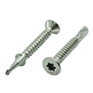 Vleugelteks schroeven 5,5x50 RVS bi-metaal 100 stuks