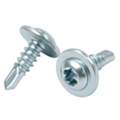 Zelfborende schroeven flenskop torx verzinkt 4,2x13 100 stuks