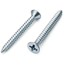 Zelftappers DIN 7982 vlakkop verzinkt 4,2x60 200 stuks Zelftappers DIN 7982 vlakkop verzinkt 4,2x60 200 stuks