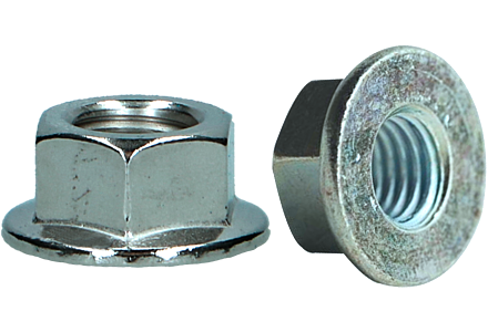 Zeskant flensmoer DIN 6923 M12 100 stuks Zeskant flensmoer DIN 6923 M12 100 stuks