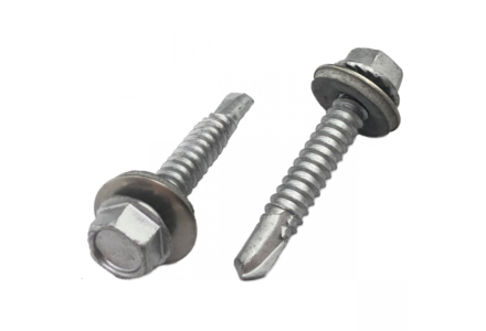 Zelfborende schroeven met ring 4,8x20 RVS 500 stuks