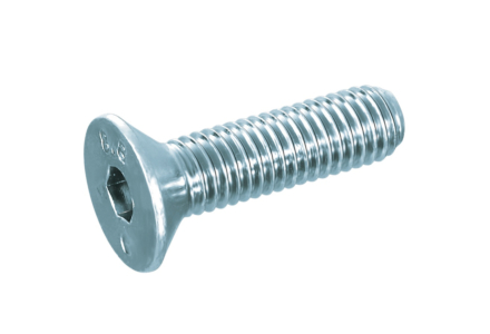 Metaalschroeven verzinkt ISO 10642 5x8 100 stuks