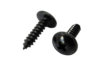 Zelftappers flenskop DIN 968 zwart verzinkt 4,8x25 - 100 stuks