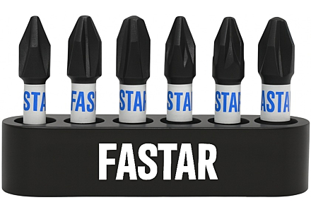 Fastar impact bitset PH - PZ 6 delig