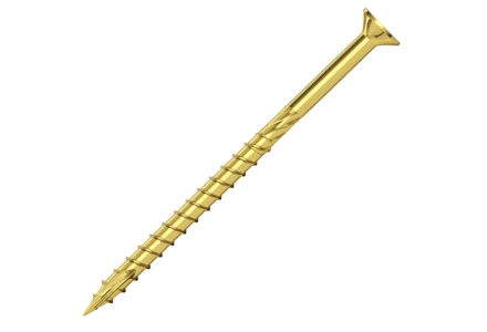 Houtbouwschroeven geel verzinkt 8x420 50 stuks