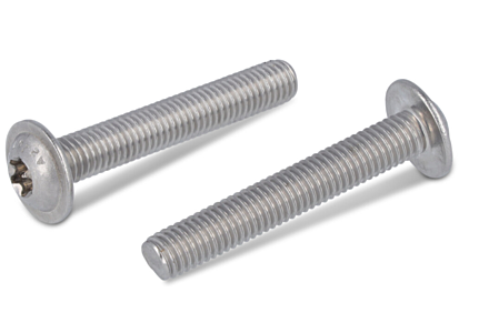 Metaalschroeven ISO 7380-2 RVS A2 TX25 M8x35 - 100 stuks