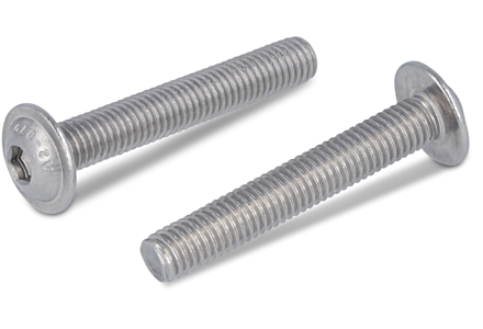 Laagbolkop bout met flens ISO 7380-2 M6x25 - 200 stuks