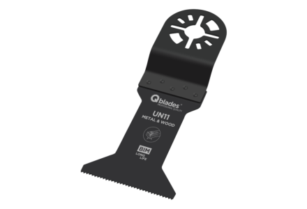 Qblades UN11 10+1 gratis - multitool Bi-metalen zaagblad Hout en Metaal (Universeel)