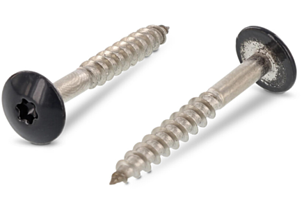 Schroeven voor Trespa® RVS A2 4,8x60 RAL 7016 antraciet 100 stuks