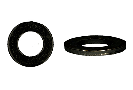 Sluitring DIN 125 zwart verzinkt M6 - 200 stuks