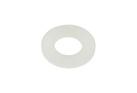 Sluitring M8 DIN 125 nylon - 100 stuks