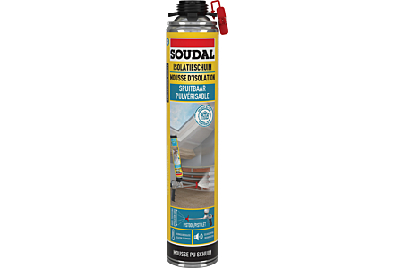 Soudal spuitbaar isolatieschuim 700ml 