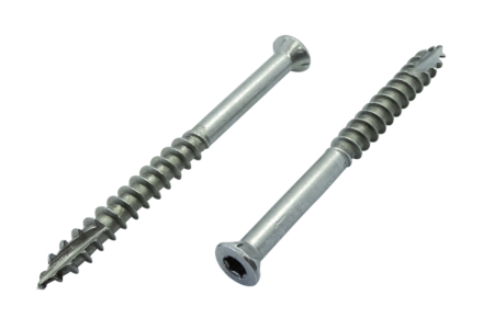 Reisser vlonderschroeven TS-A2 torx RVS A2 5,5x70 - 150 stuks Ruspert Silver