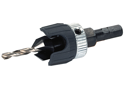 Verzinkboor met dieptestop 4mm Verzinkboor met dieptestop 4mm