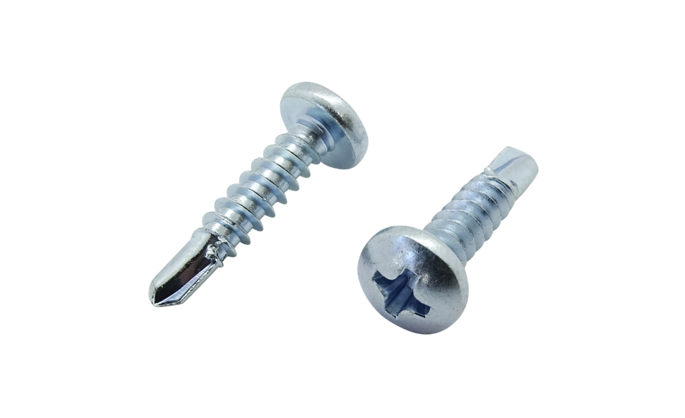 Zelfborende schroeven DIN 7504M-H 6,3x25 verzinkt 200 stuks Zelfborende schroeven DIN 7504M-H 6,3x25 verzinkt 200 stuks