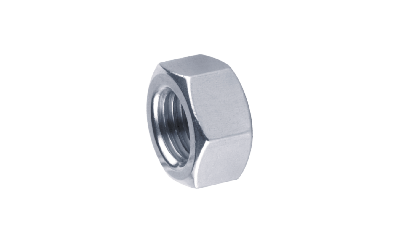 Moeren verzinkt M42 DIN 934 - 10 stuks Moeren verzinkt M42 DIN 934 - 10 stuks