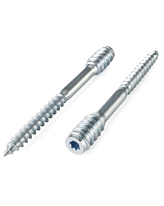 Afstandschroeven 6x200 verzinkt 50 stuks