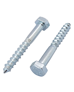 Houtdraadbouten verzinkt DIN 571 6x40 200 stuks