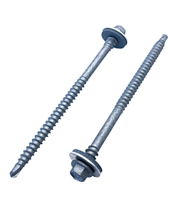 Sandwichpaneelschroeven 6,5x110 met ring 2c coating 100 stuks