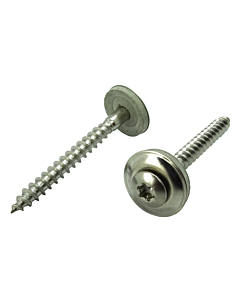 Spenglerschroeven 4,5x35 torx RVS A2 100 stuks