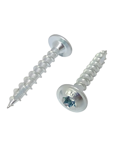 Tellerkopschroeven 6x40 torx verzinkt 200 stuks