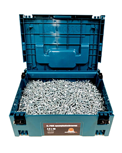 Spaanplaatschroeven XL-Pack 4x40 pozidrive verzinkt 7000 stuks