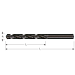 HSS-R metaalboor 9,5mm 1 stuk