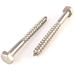 Houtdraadbouten A4 DIN 571 8x60 100 stuks