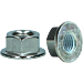 Zeskant flensmoer DIN 6923 M12 100 stuks