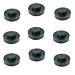 Afdekkapjes voor 8mm zeskantschroeven 100 stuks antraciet ral 7016