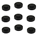 Afdekkapjes voor 8mm zeskantschroeven ring max 25.5mm 100 stuks zwart