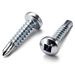 Zelfborende schroeven bolkop square drive verzinkt 4,8x50 200 stuks